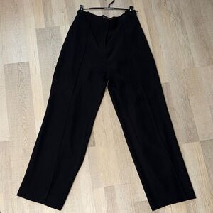 Louis Vuitton uniform Black Wide-Leg Trousers